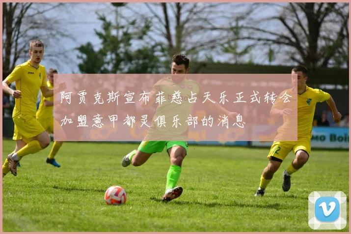 阿贾克斯宣布菲慈占天乐正式转会加盟意甲都灵俱乐部的消息
